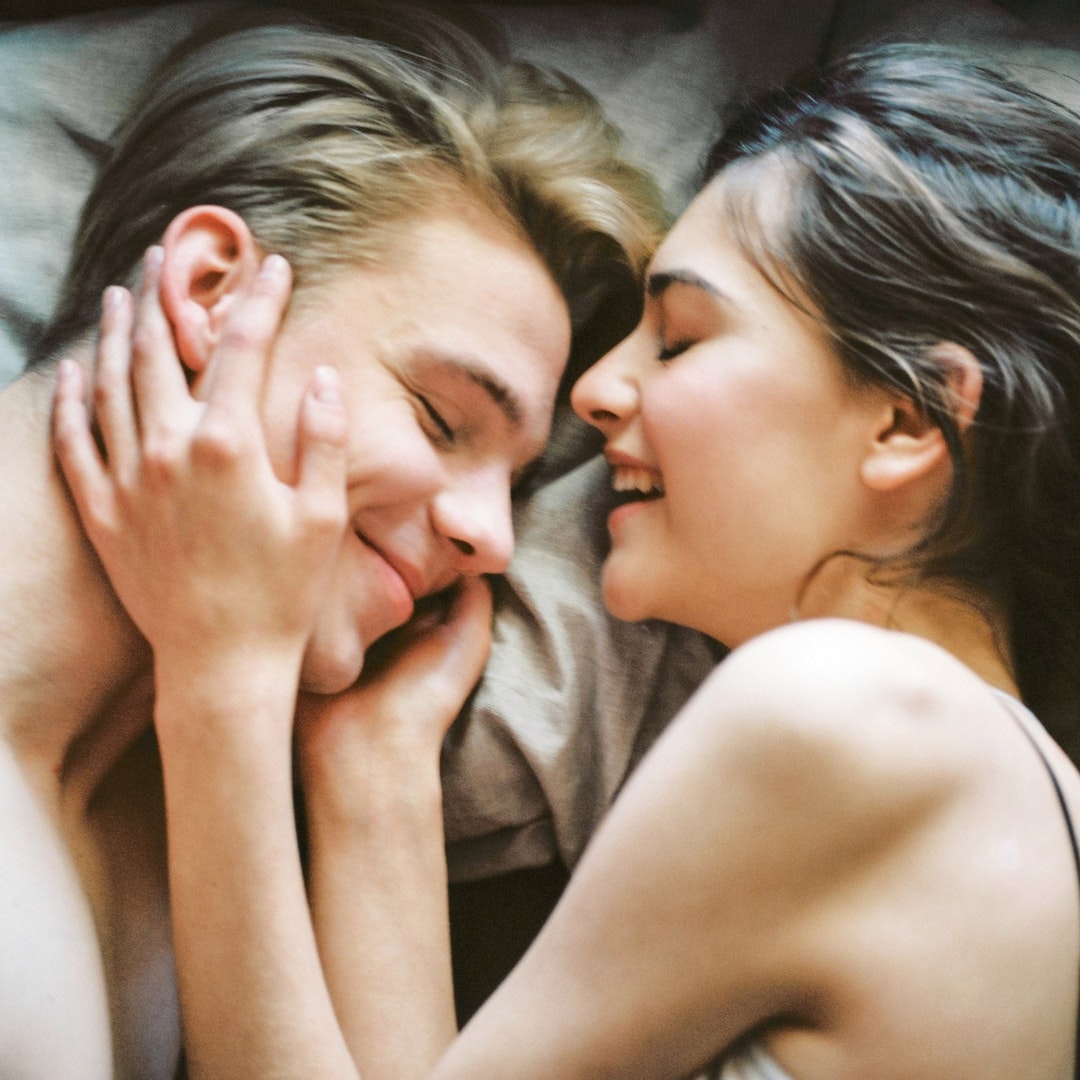 Couple on Bed CloseUp