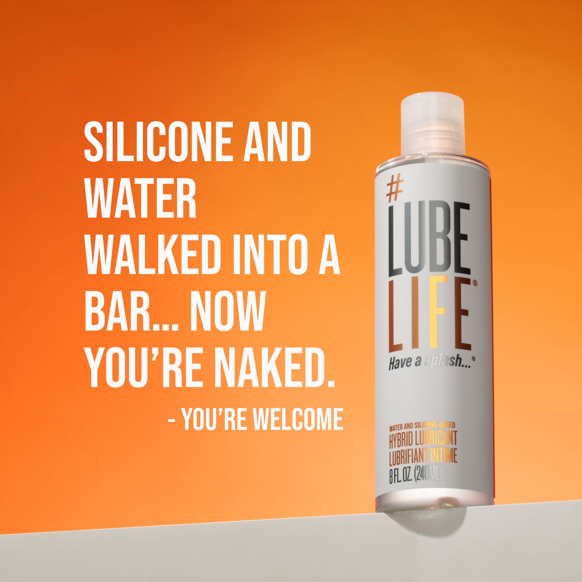Water- and Silicone-Based Hybrid Lubricant