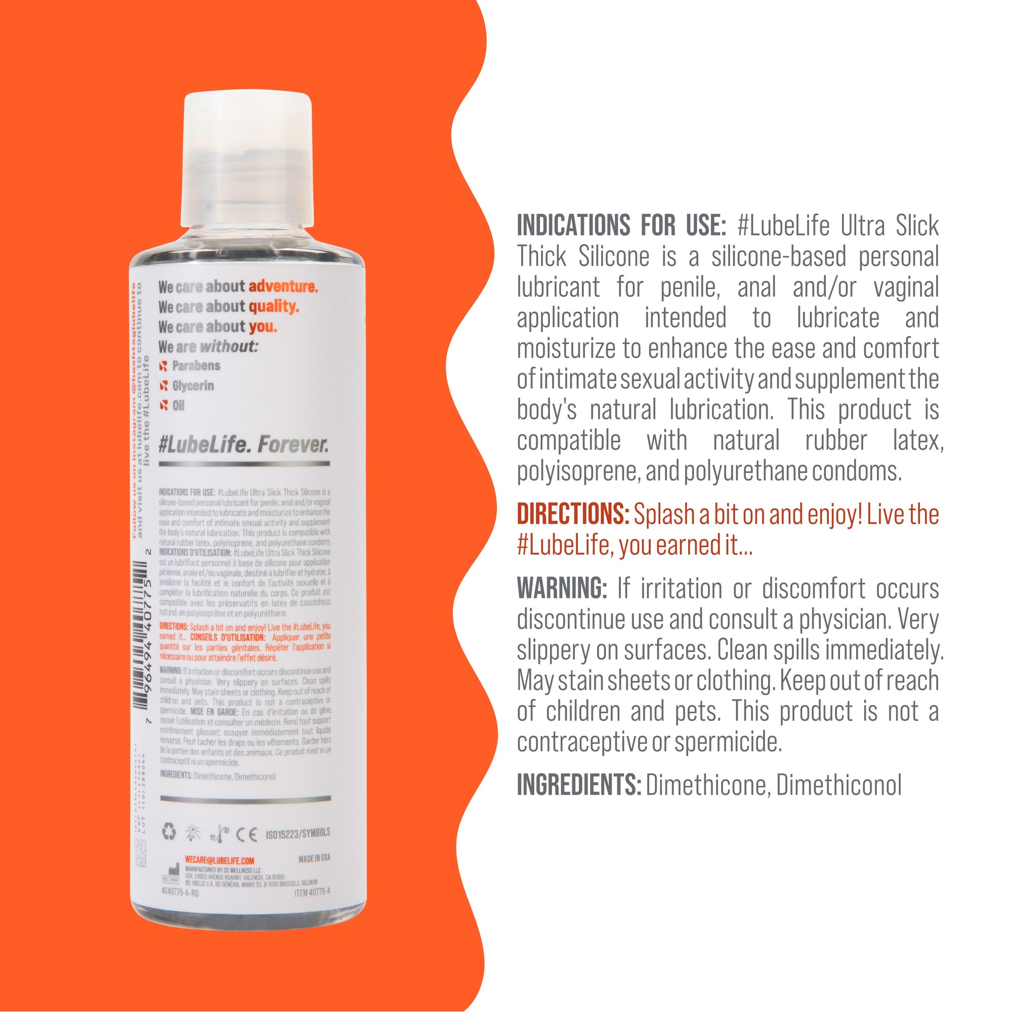 Ultra Slick Thick Silicone Lubricant