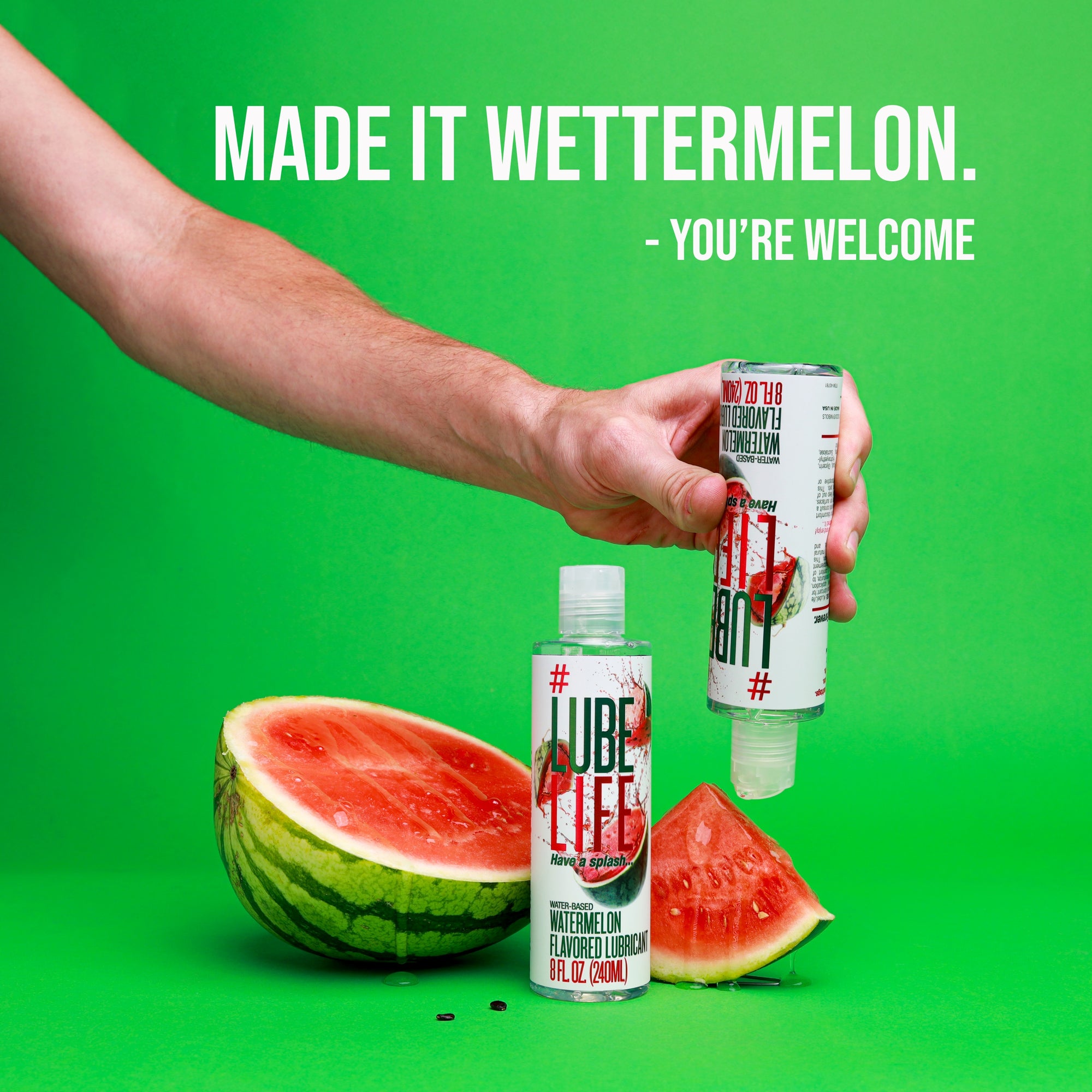 Water-Based Watermelon Flavored Lubricant
