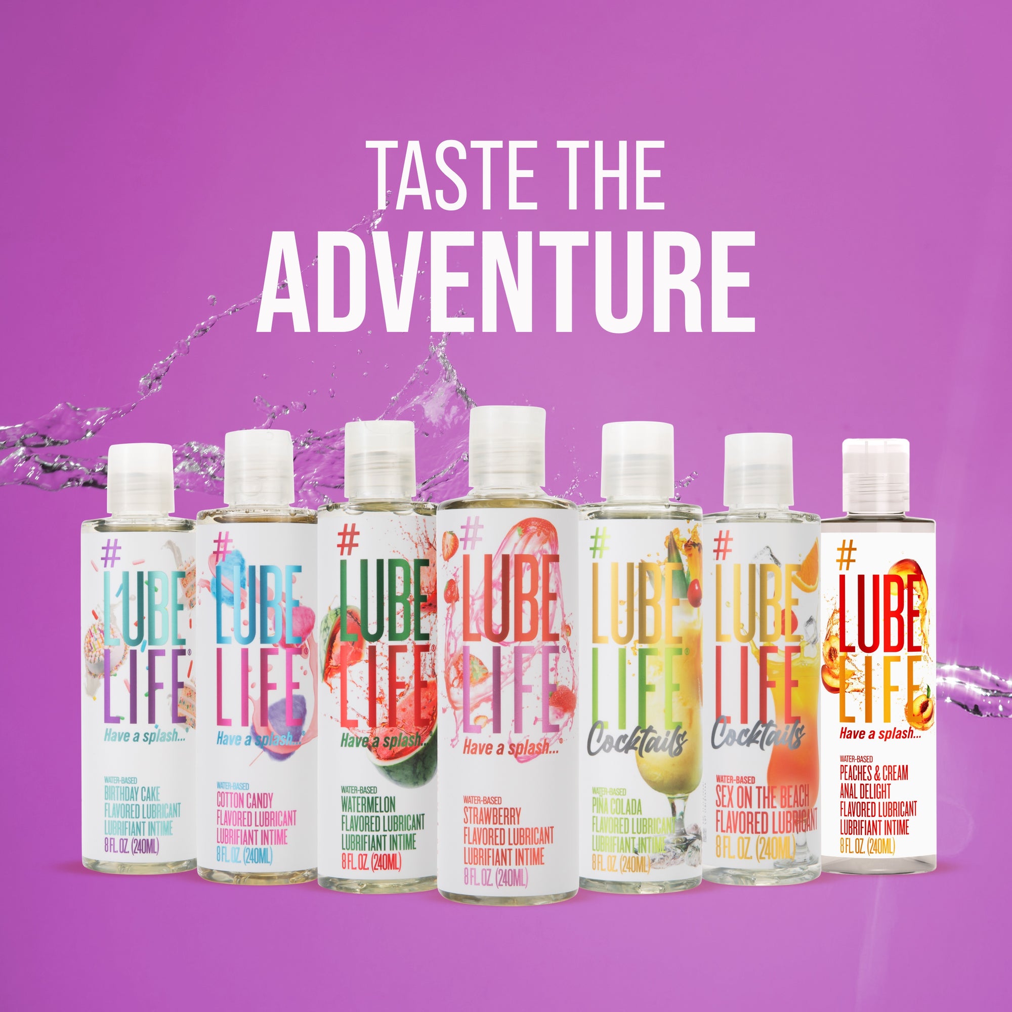 Water-Based Strawberry Flavored Lubricant