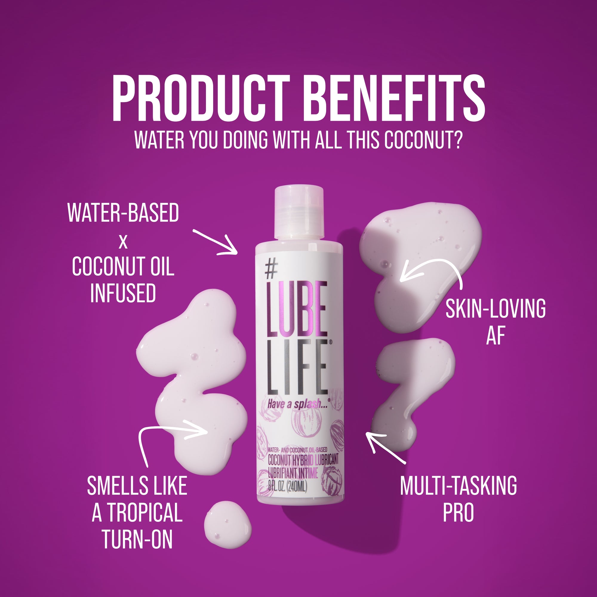 Coconut Hybrid Lubricant