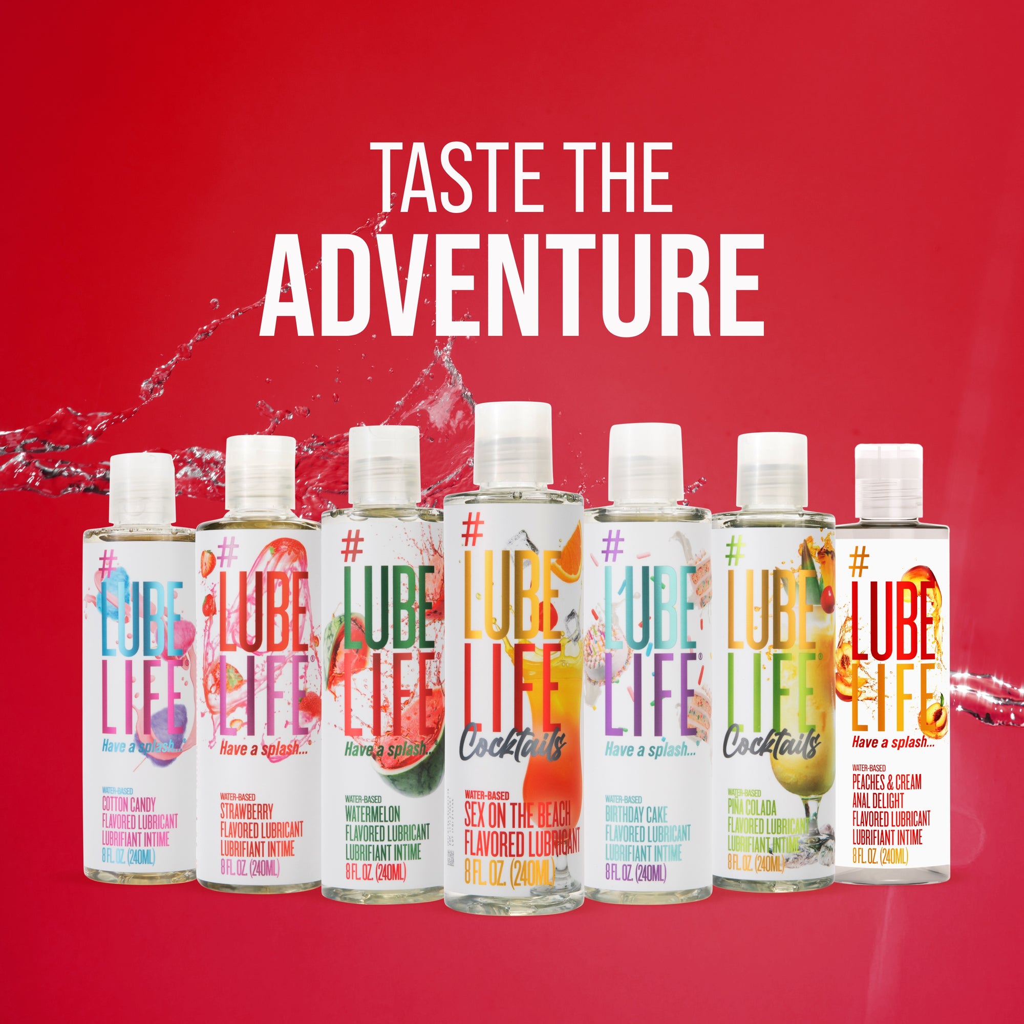 Water-Based Sex On The Beach Flavored Lubricant