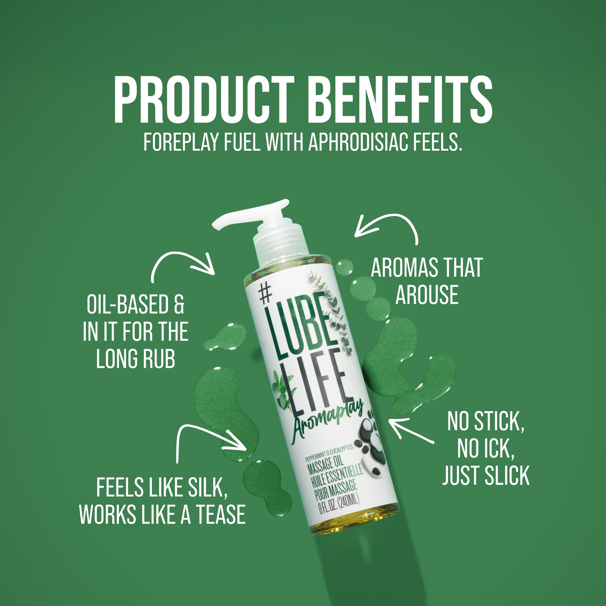 Aromaplay Eucalyptus and Peppermint Massage Oil