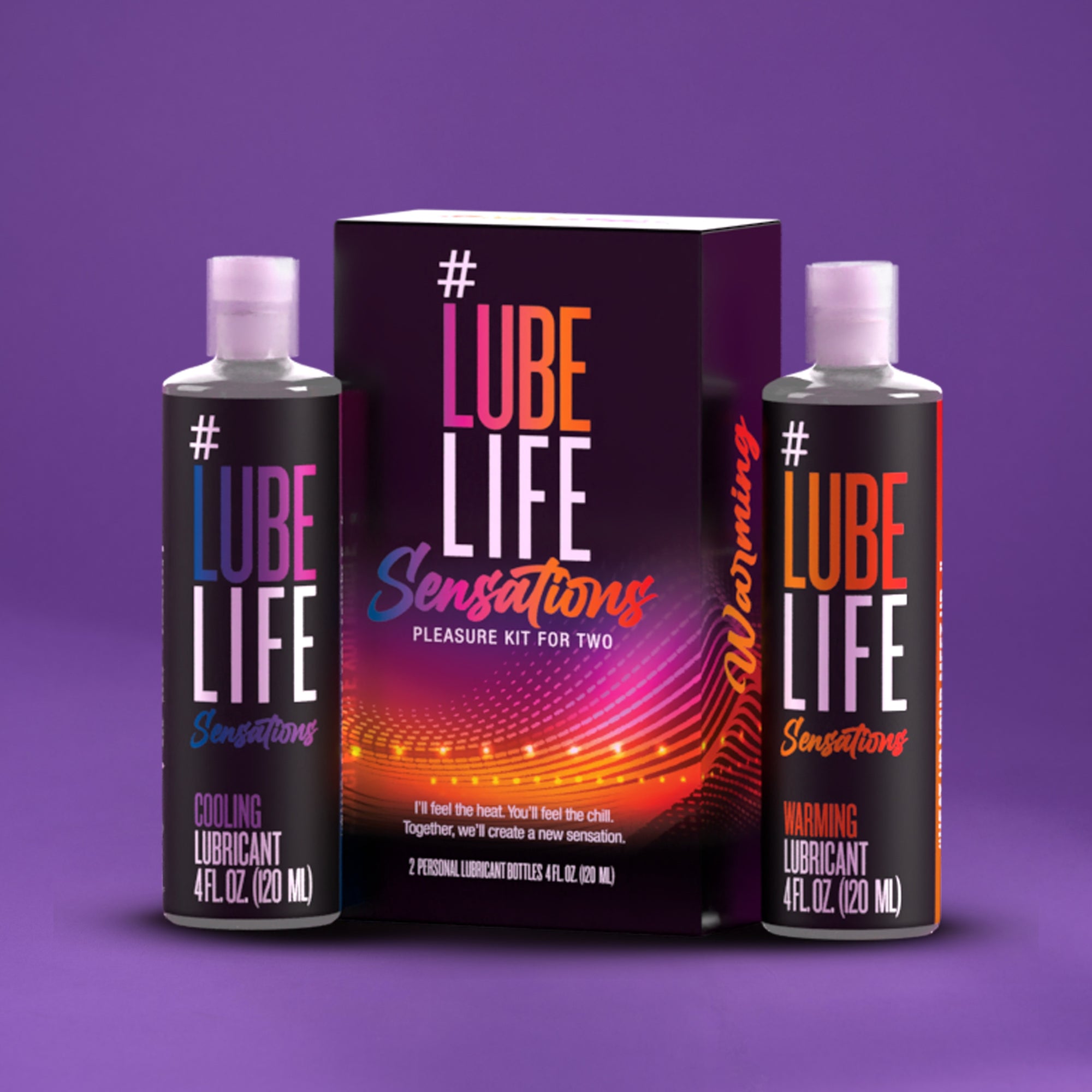 Sensations Kit Couples Personal Lubricant