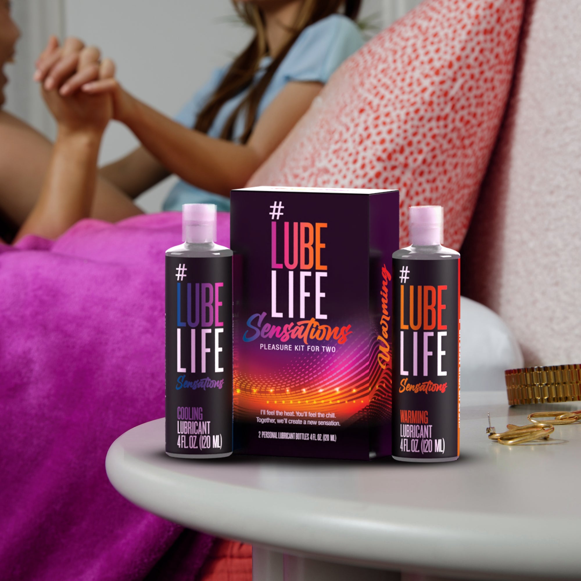 Sensations Kit Couples Personal Lubricant