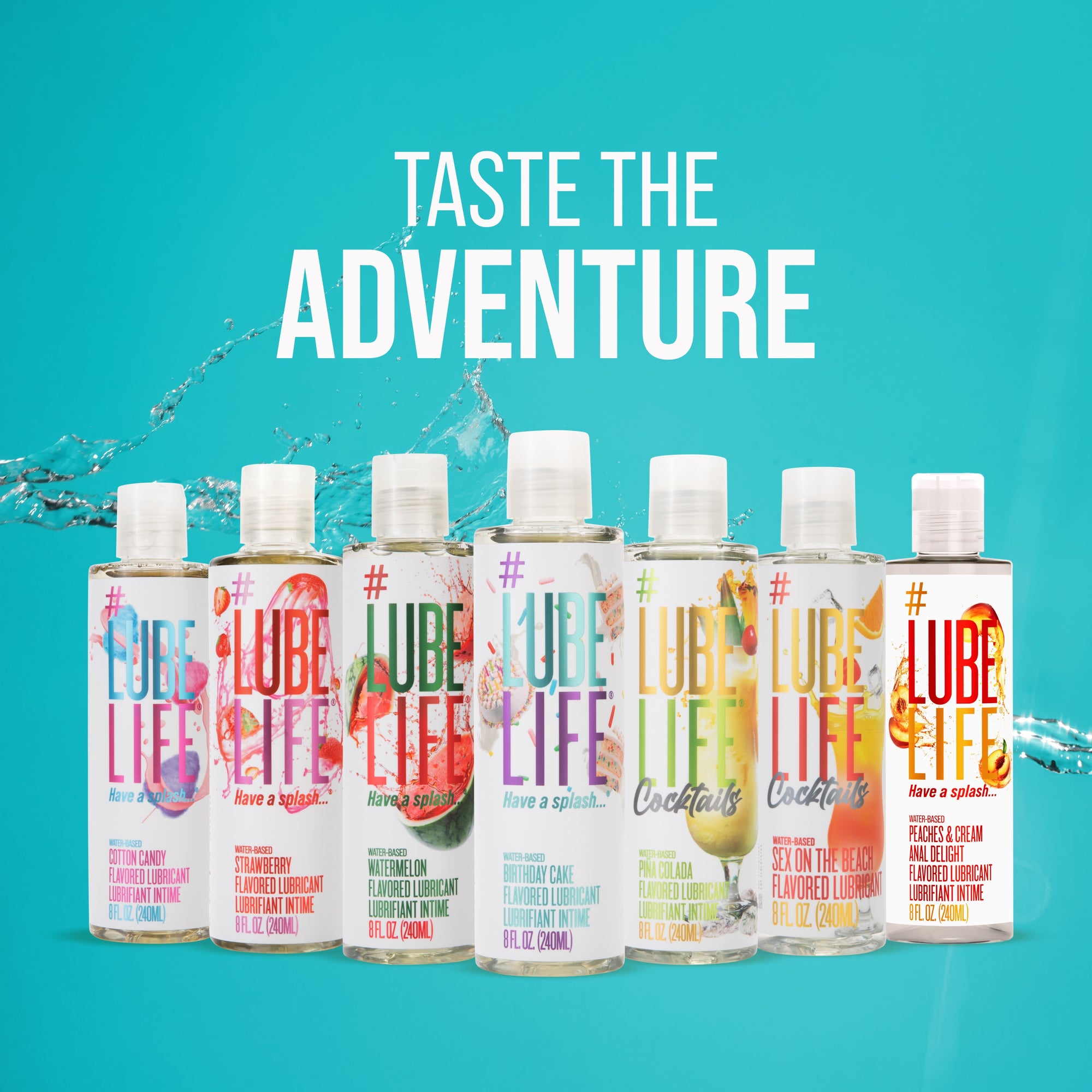 Water-Based Birthday Cake Flavored Lubricant