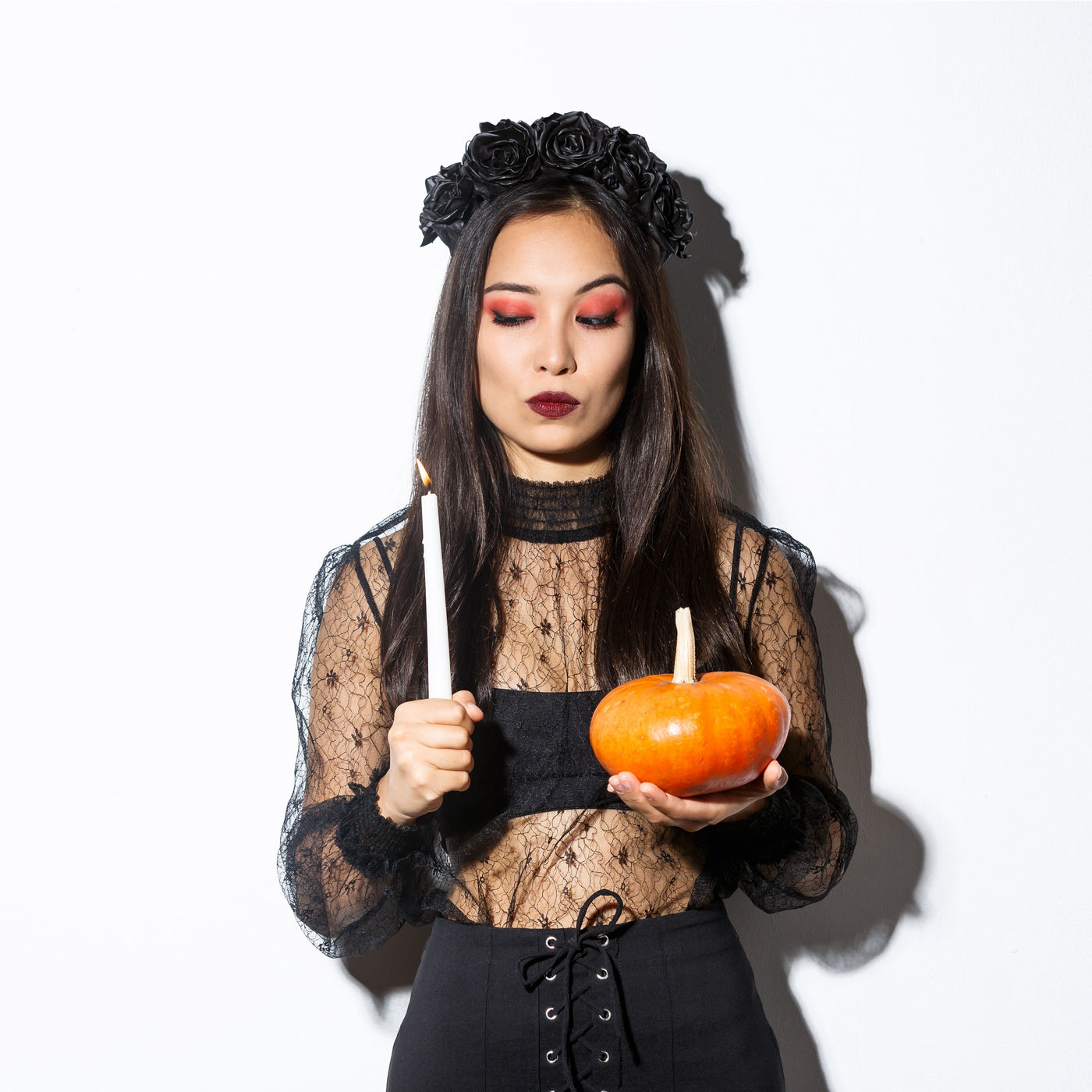Women in Halloween Costume  