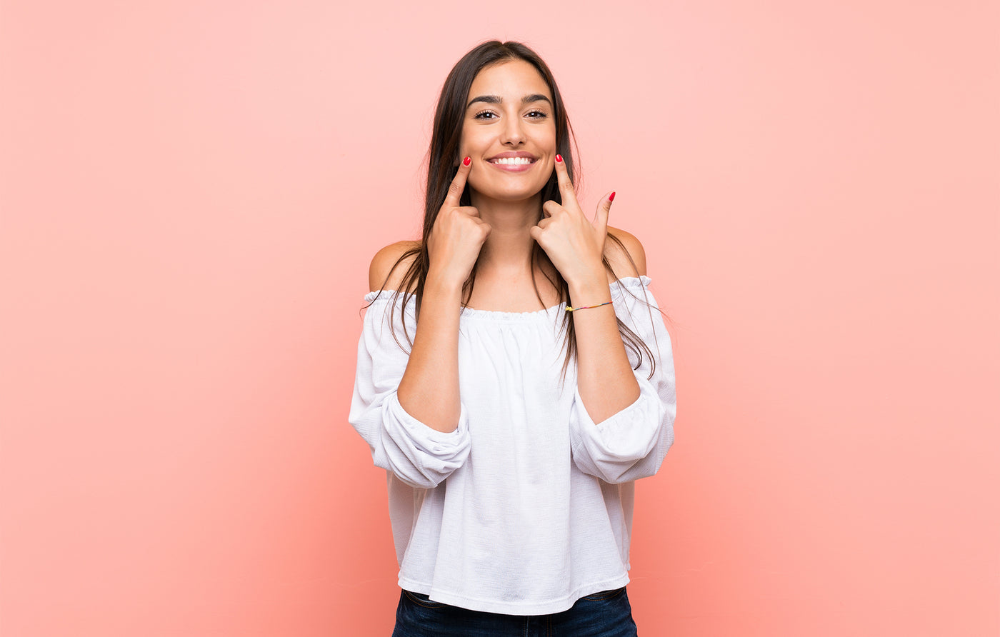 cute girl smiling 