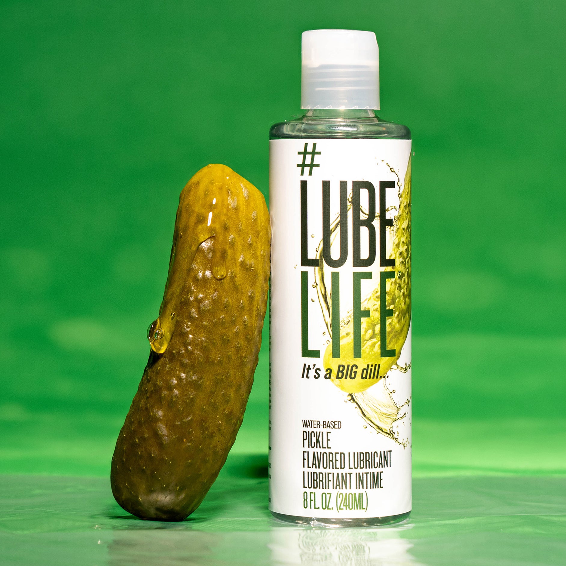 Water-Based Pickle Flavored Lubricant