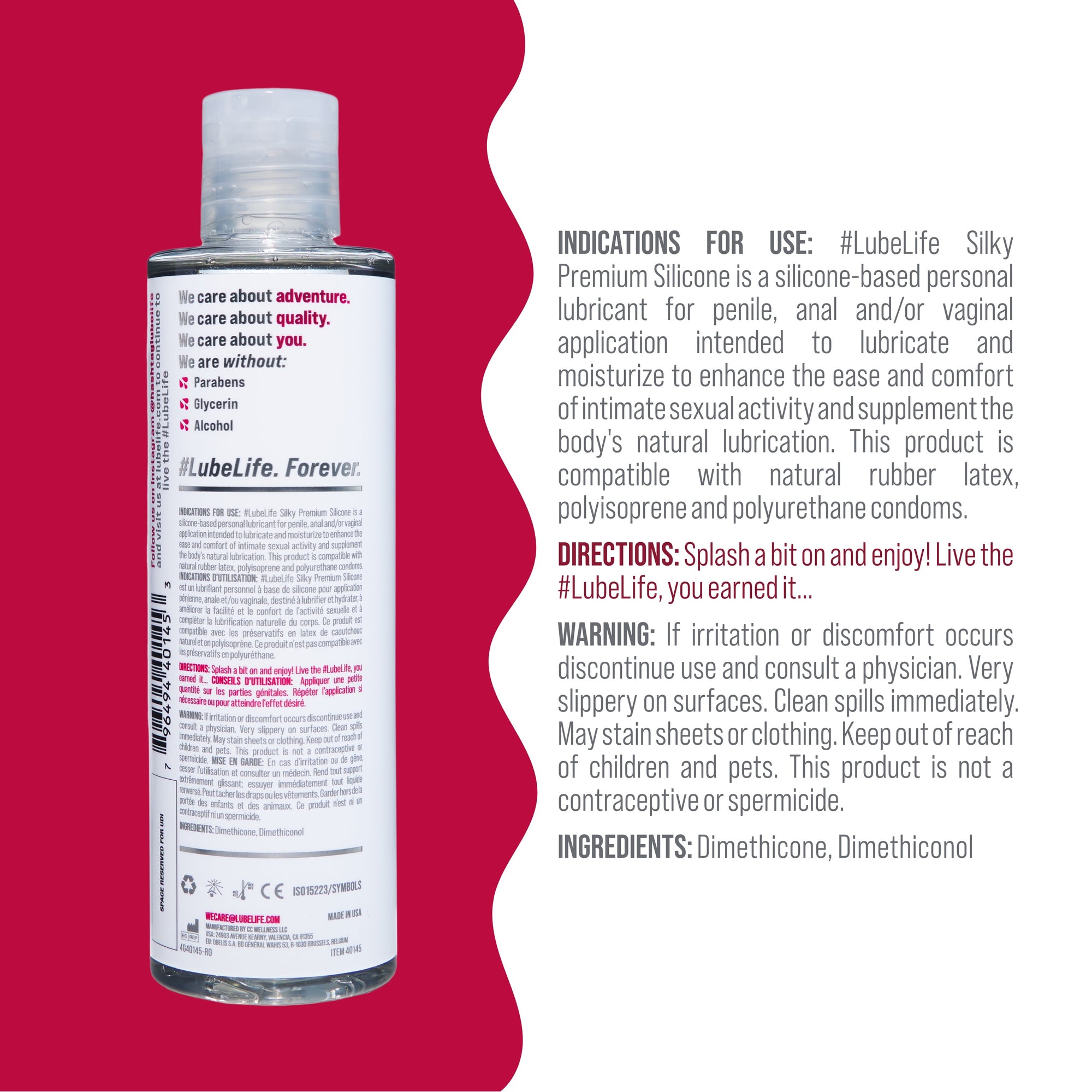 Silky Premium Silicone Lubricant