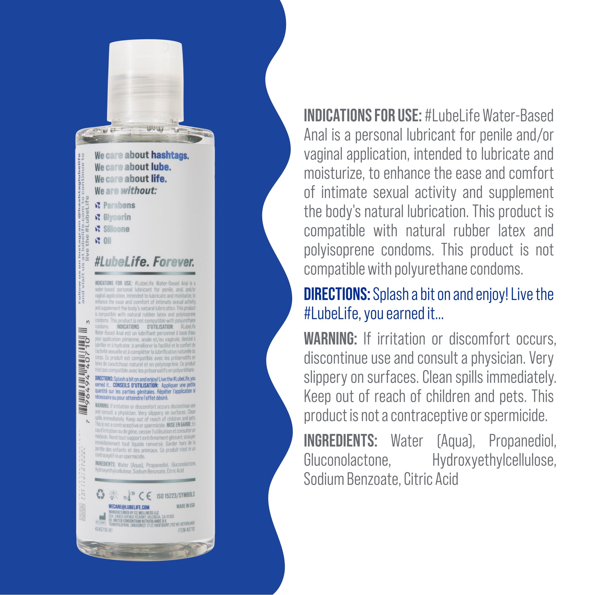 Water-Based Anal Lubricant