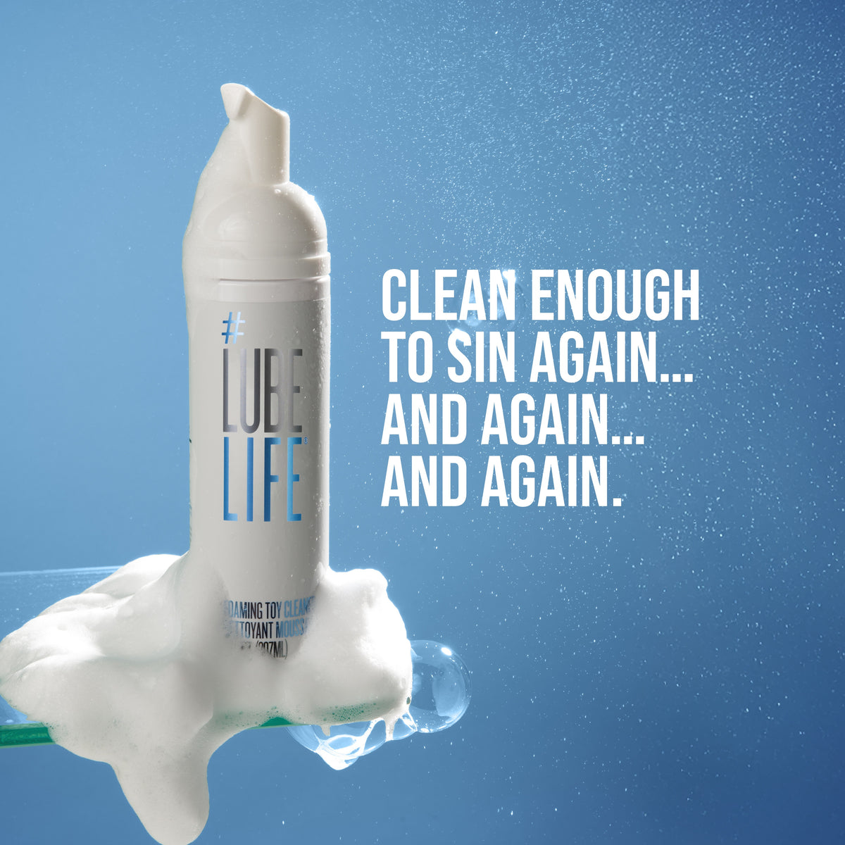 antibacterial soap for sex toys Vibe Wash Foaming Antibacterial Toy Cleaner main image 0