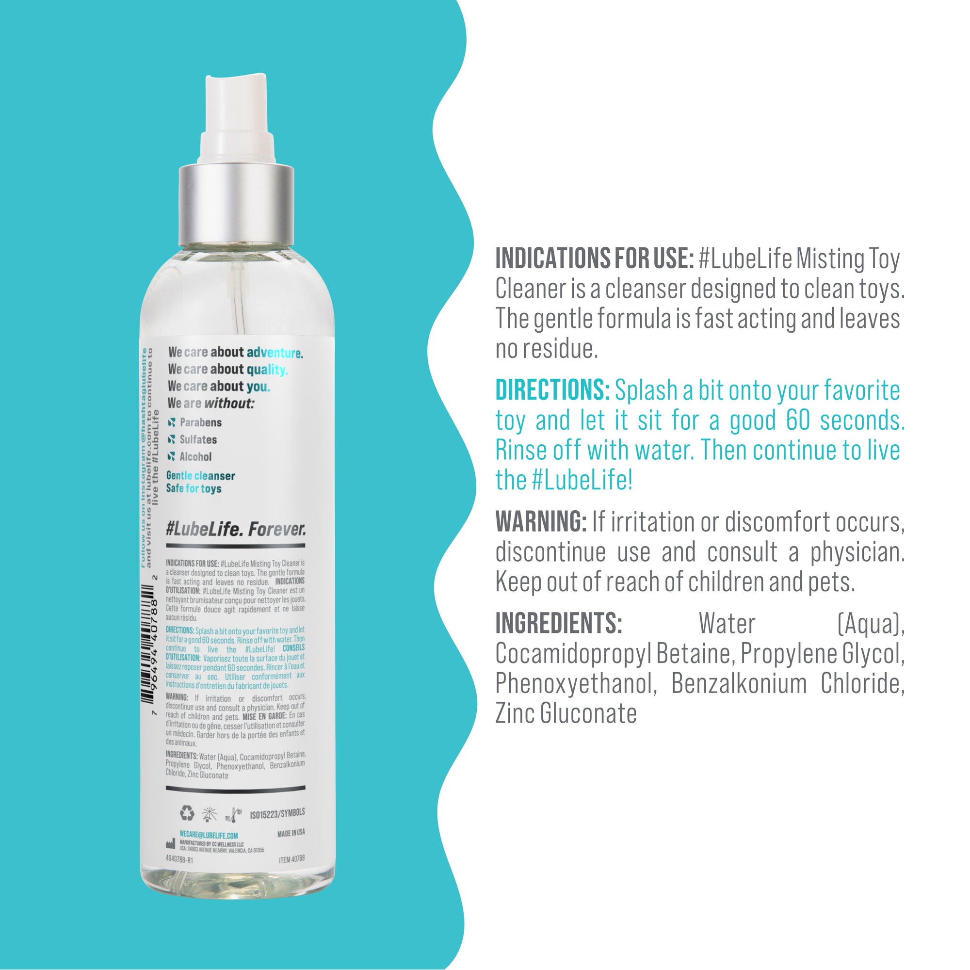 Misting Anti-Bacterial All-Purpose Toy Cleaner