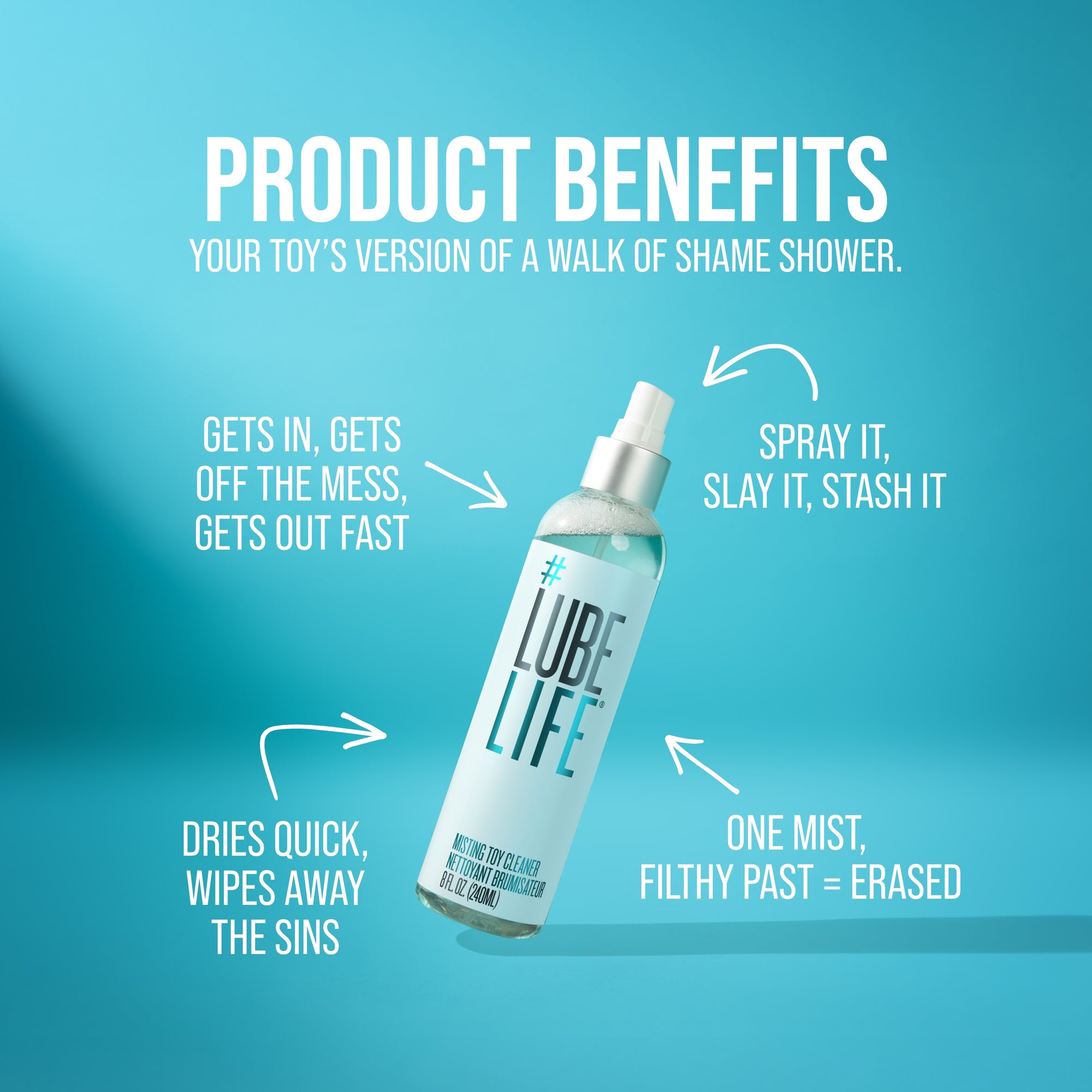 Misting Anti-Bacterial All-Purpose Toy Cleaner