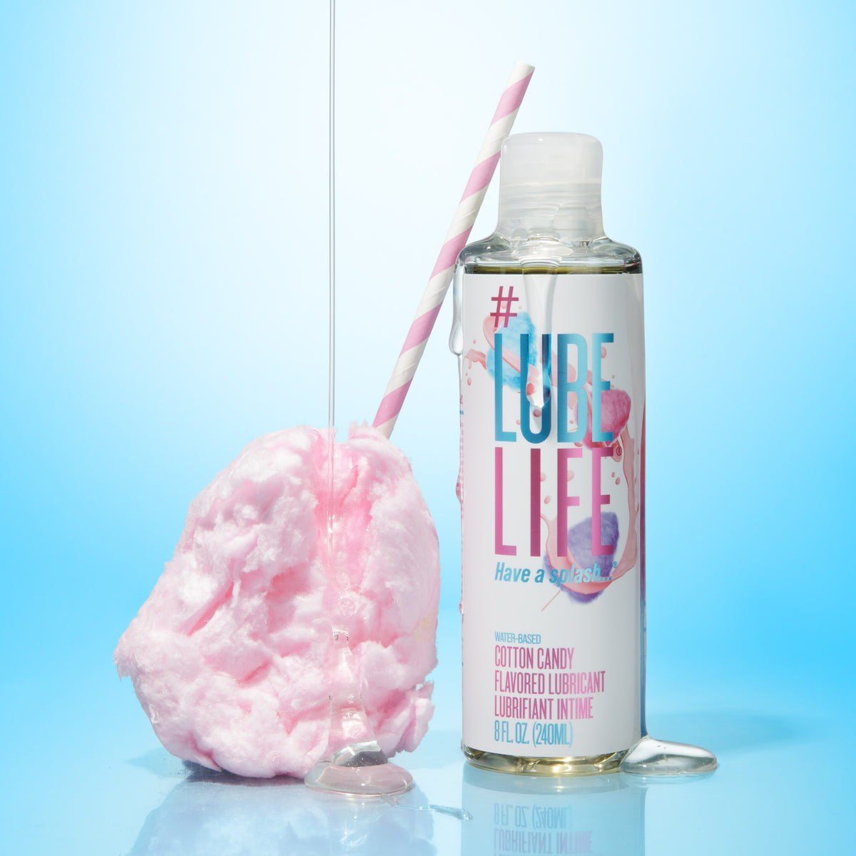Water-Based Cotton Candy Flavored Lubricant Water-Based Cotton Candy Flavored Lubricant