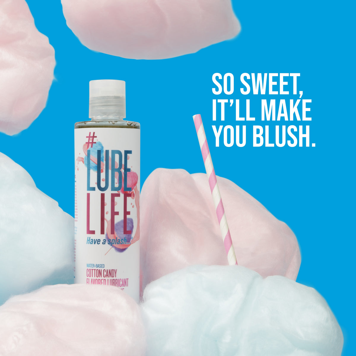 Water-Based Cotton Candy Flavored Lubricant Water-Based Cotton Candy Flavored Lubricant