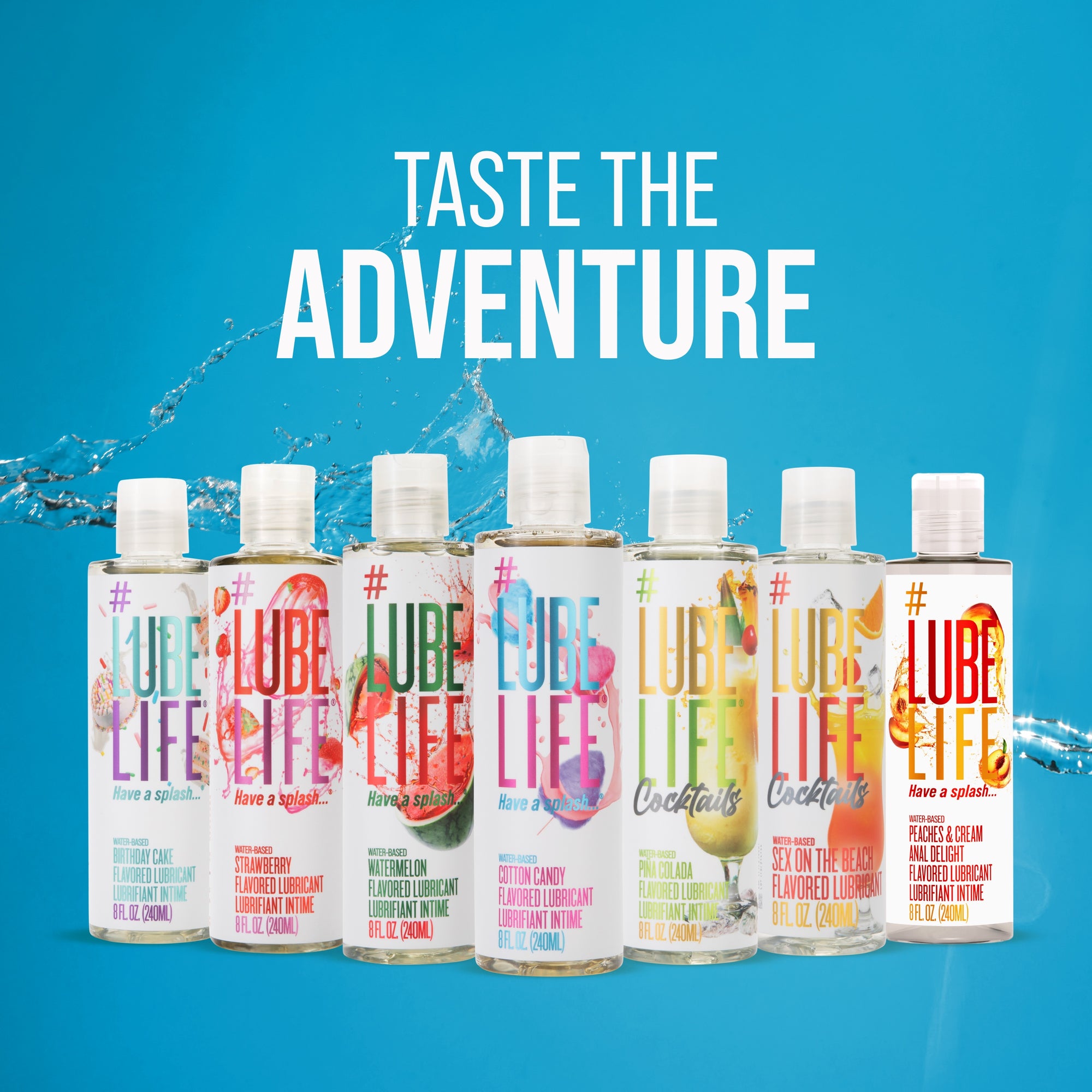 Water-Based Cotton Candy Flavored Lubricant