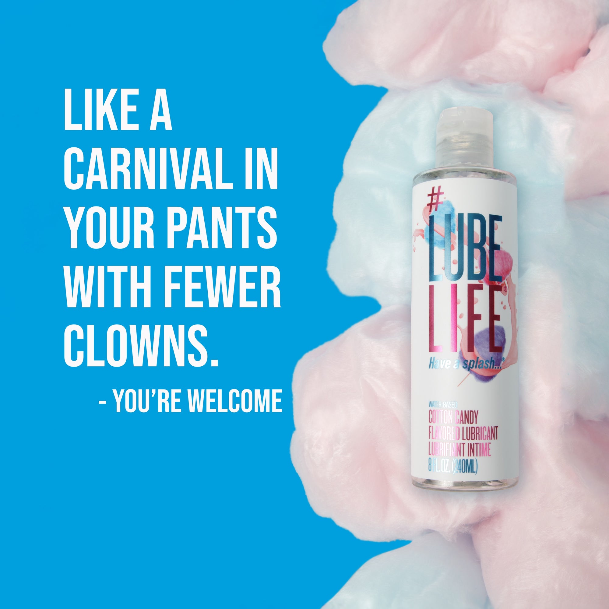 Water-Based Cotton Candy Flavored Lubricant