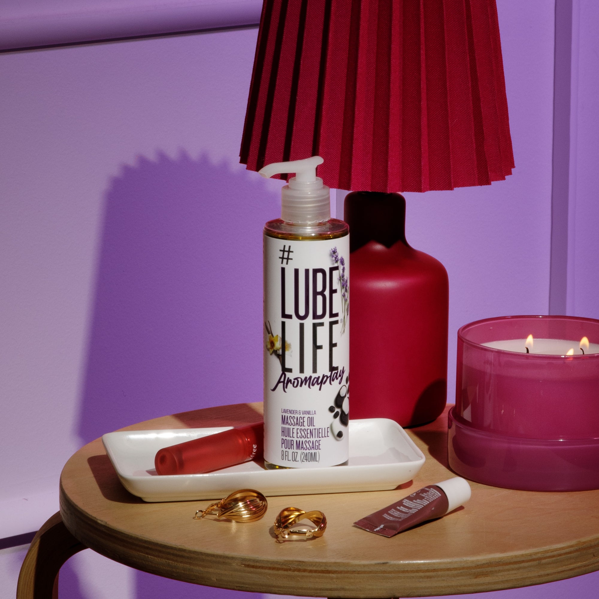 Aromaplay Lavender and Vanilla Massage Oil Aromaplay Lavender and Vanilla Massage Oil