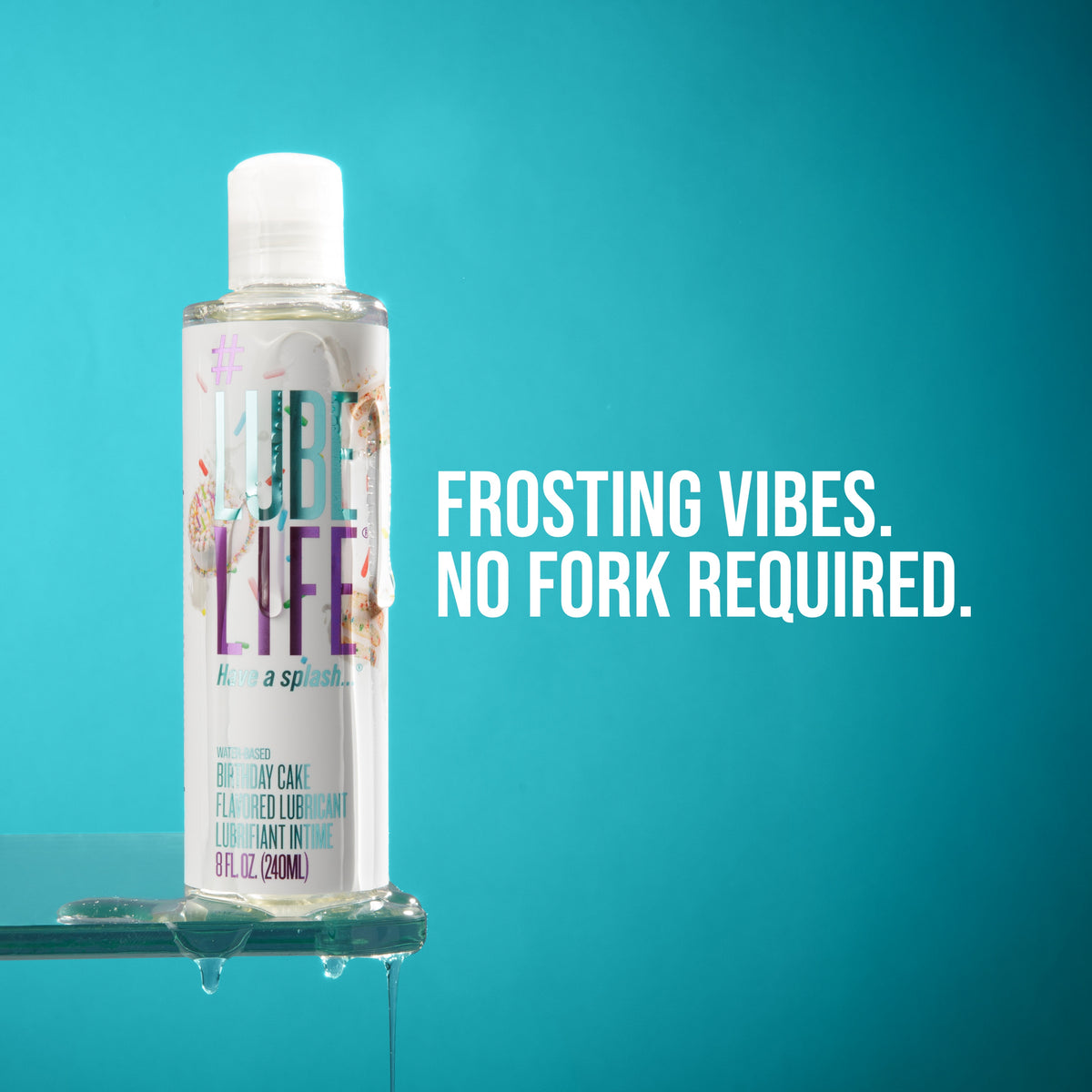 Limted Edition Water-Based Birthday Cake Flavored Lube