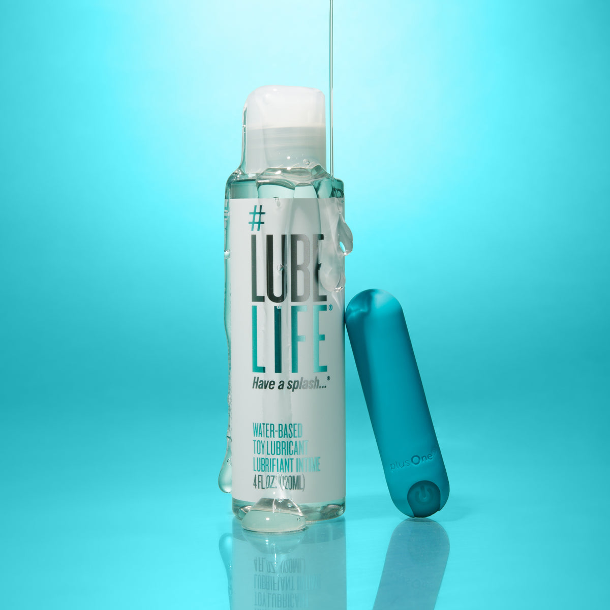 Water-Based Hypoallergenic Toy Lubricant, 8oz - #Lubelife Water-Based Hypoallergenic Toy Lubricant, 8oz - #Lubelife
