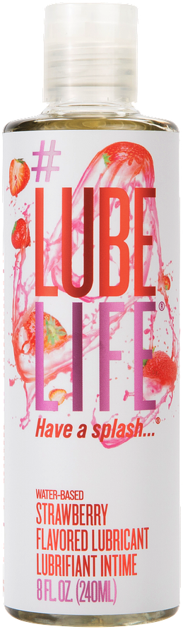 Water-Based Strawberry Flavored Lubricant