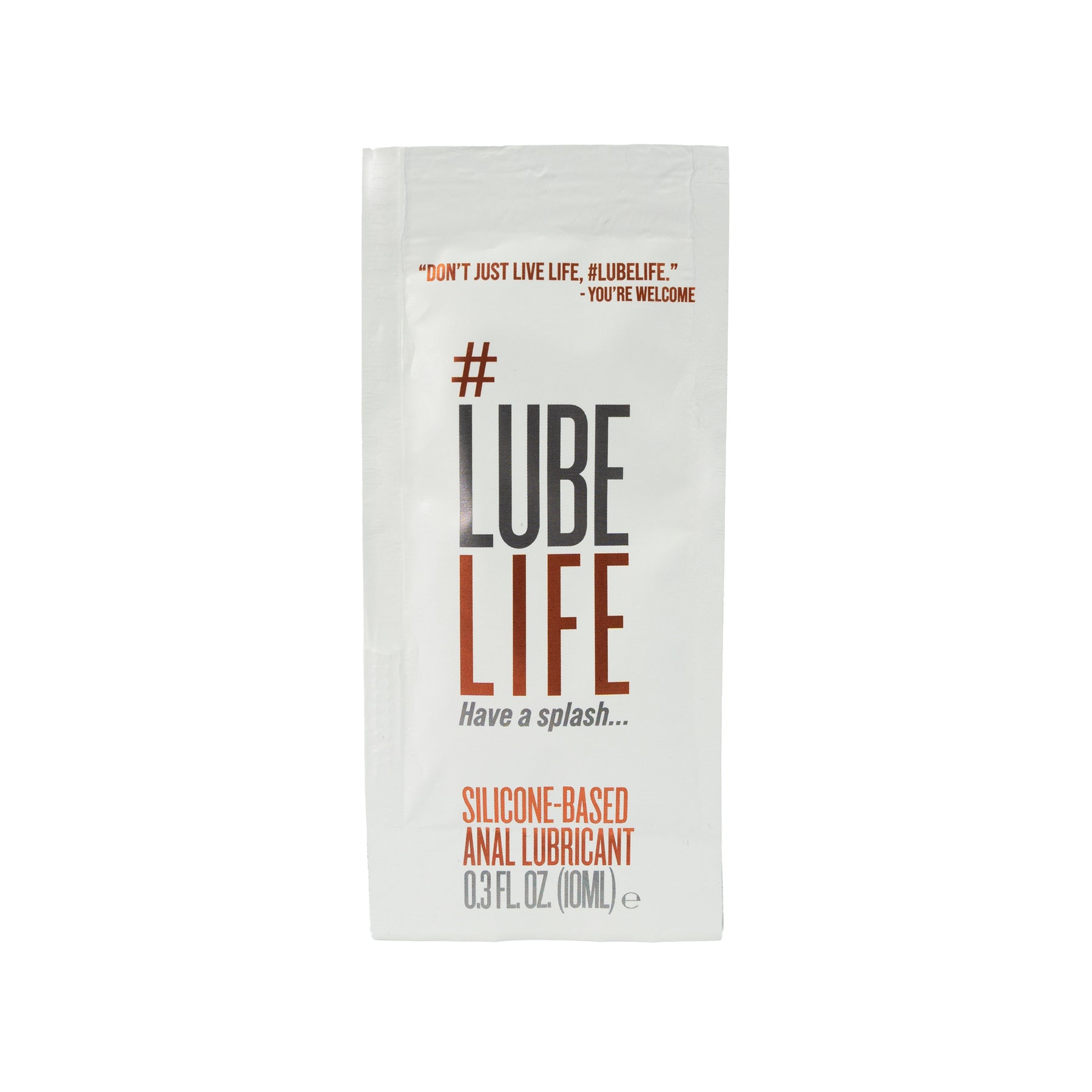 Lube Life Thick Silicone Based Anal Lubricant - 8 oz. for sale