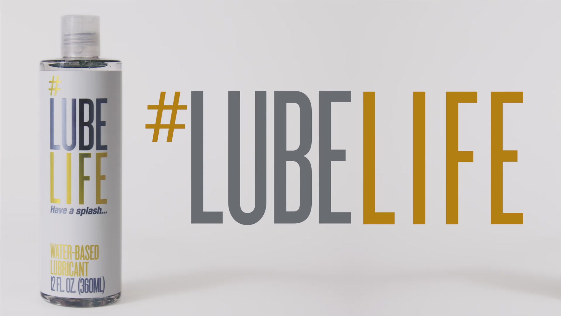 Lube Life Water-Based Personal Lubricant, Lube for Men, Women & Couples,  Non-Staining, 4 Fl Oz