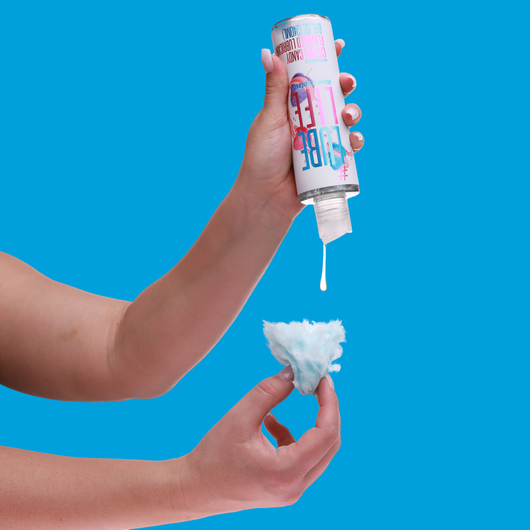 Water-Based Cotton Candy Flavored Lubricant – #Lubelife