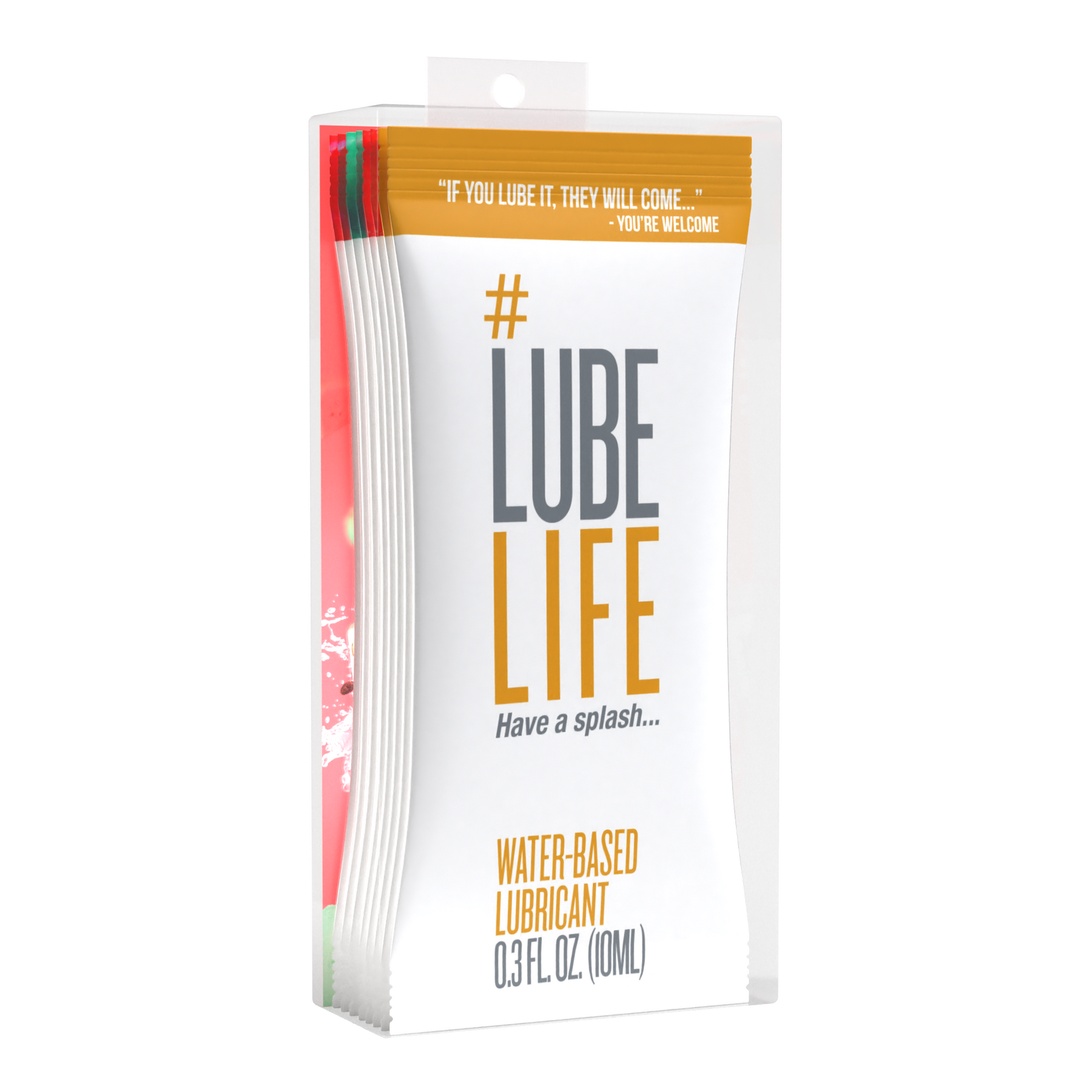  Lube Life Water-Based Personal Lubricant Travel 3 Pack