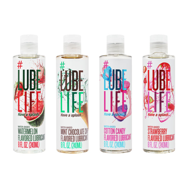 LubeLife Four Course Dessert Force, Flavored Lubricant