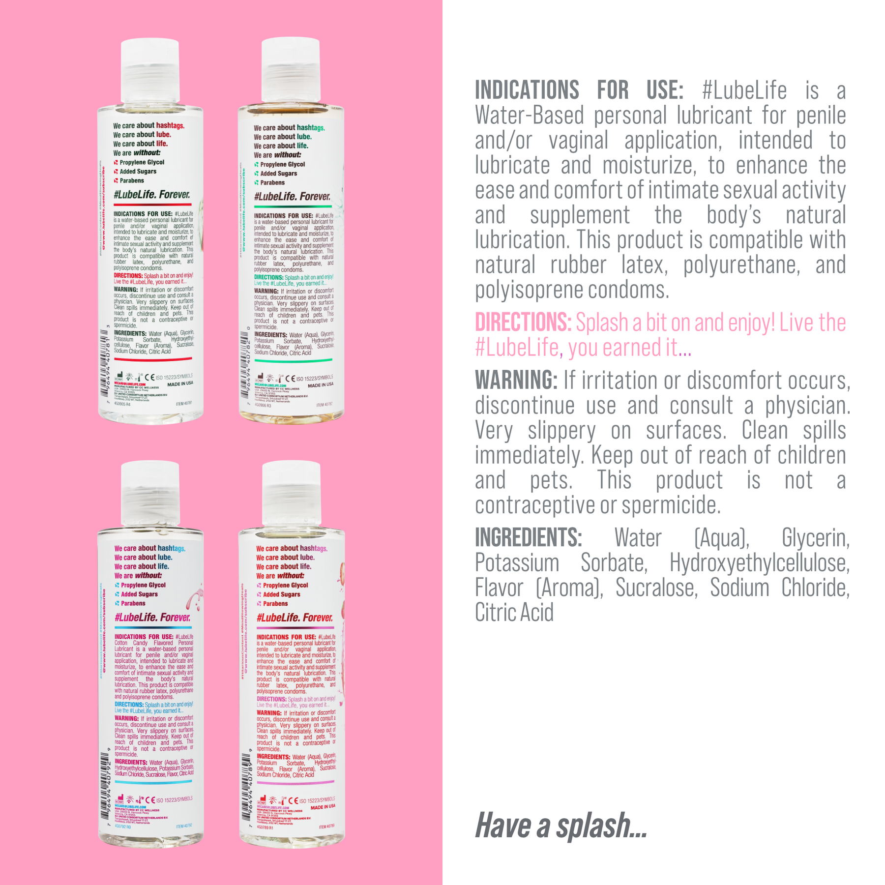 Water-Based Piña Colada Flavored Lubricant – #Lubelife